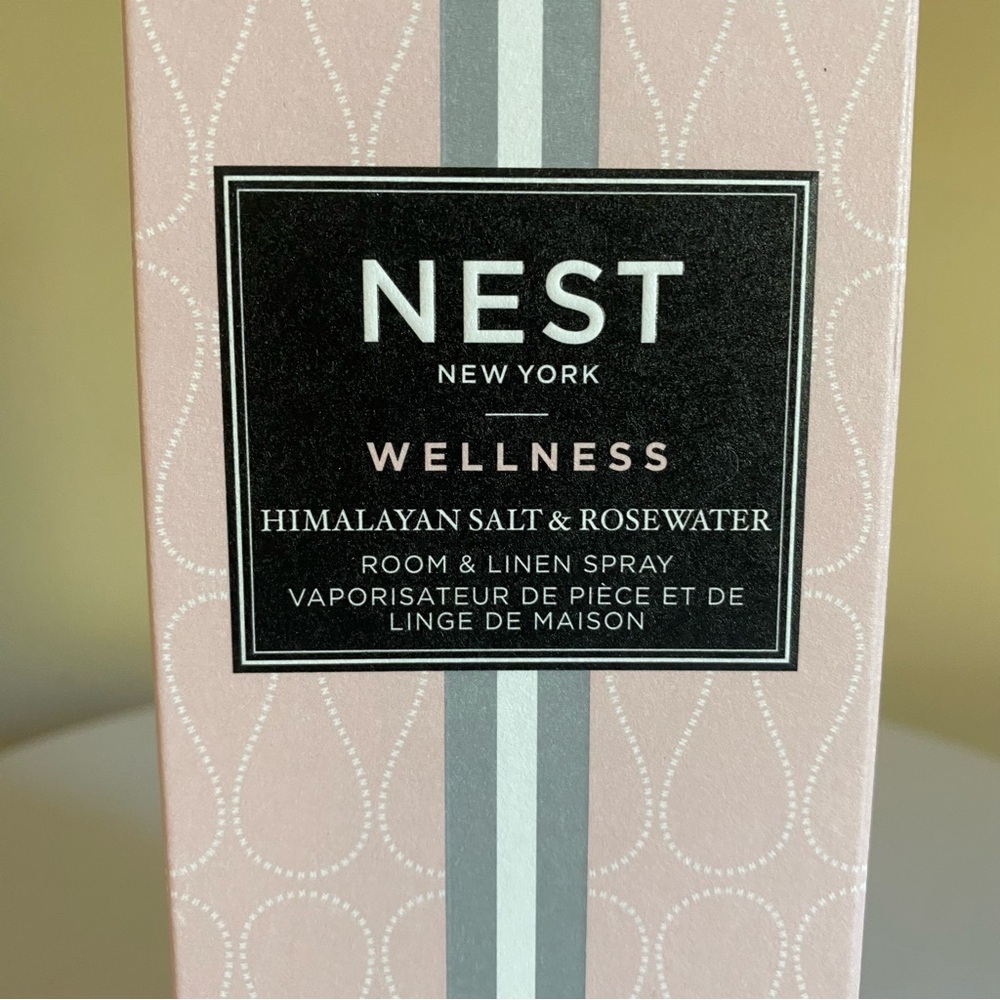 Nest New York Wellness Himalayan Salt & Rosewater Room & Linen Spray NIB - Picture 4 of 7